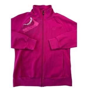 361 Degrees Kids‎ Track Jacket Full Zip Pink Size XXL Athletic sweatshirt